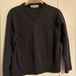 Calvin Klein Black V-Neck Sweater
